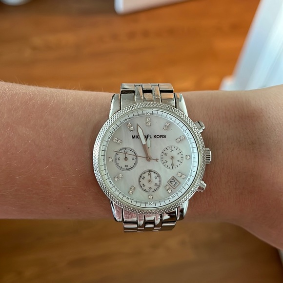 Silver Michael Kors Watch